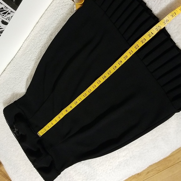 Vintage Strapless Little Black Dress by Algo Petite / Sz 4 / Black - Picture 15 of 17